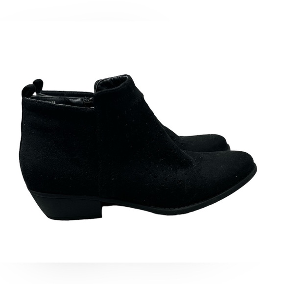 Ingaro Women's ODE Sueded Feel Ankle Booties Boots Size 8.5 Black EUC! - Picture 4 of 8